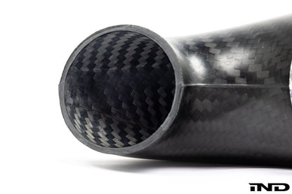 Eventuri Audi 8Y RS3 LHD Carbon Turbo Inlet - U.S. Market - Graveyard Performance