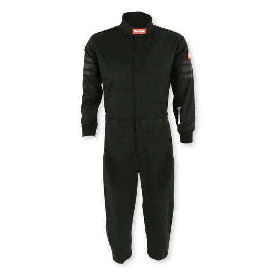 RaceQuip Black Trim SFI-1 JR. Suit - Kids Small
