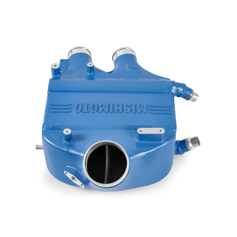 Mishimoto 15-20 BMW F8X M3/M4 Performance Air-to-Water Intercooler Power Pack - Yas Marina Blue - Graveyard Performance