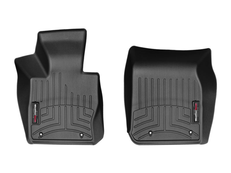 WeatherTech 2015+ BMW 2-Series Front FloorLiner - Black - Graveyard Performance