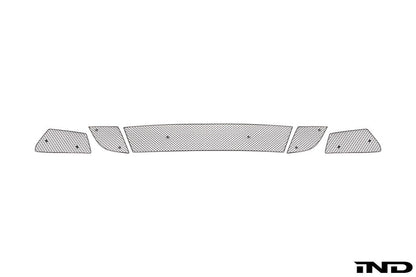 Zunsport G20 M340i Pre-LCI Front Lower Grille Set - Complete 5 Piece Set