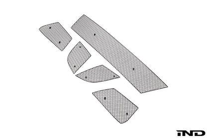 Zunsport G20 M340i Pre-LCI Front Lower Grille Set - Complete 5 Piece Set