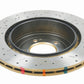 DBA 08+ EVO X Rear Drilled & Slotted 4000 Series Rotor