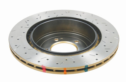 DBA 08+ EVO X Rear Drilled & Slotted 4000 Series Rotor - Graveyard Performance