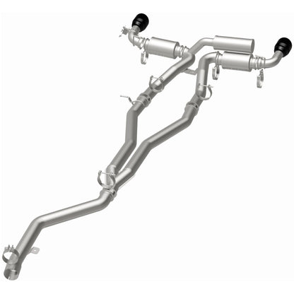 MagnaFlow 2020+ Toyota Supra SPEQ Series Cat-Back Performance Exhaust System w/ Black Chrome Tips