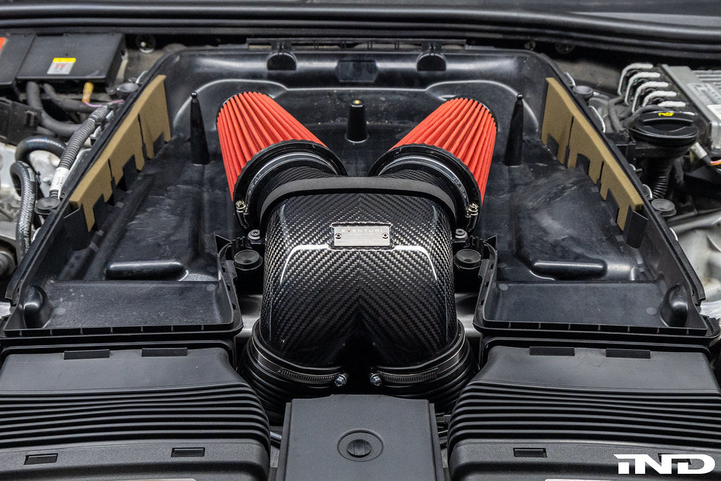 Eventuri 4.0TFSI Twin Turbo V8 Black Carbon Intake System - 2019-2026
