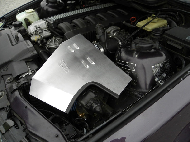 Injen 92-99 BMW E36 323i/325i/328i/M3 3.0L Black Air Intake w/ Heat-Shield and Top Cover - Graveyard Performance