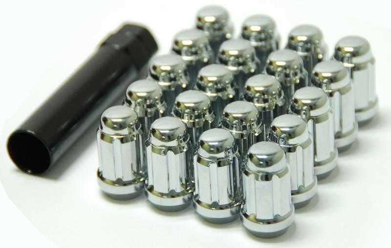 Wheel Mate Muteki Closed End Lug Nuts - Chrome 12x1.25 - Graveyard Performance