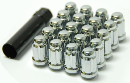 Wheel Mate Muteki Closed End Lug Nuts - Chrome 12x1.25 - Graveyard Performance