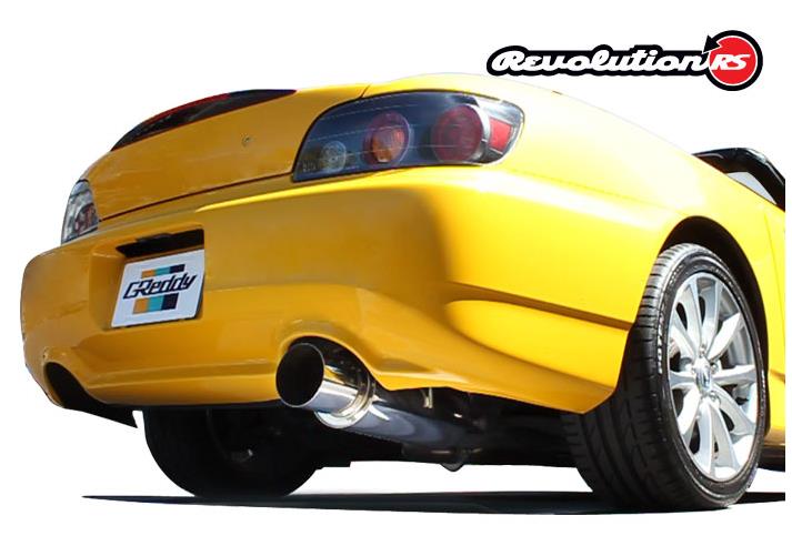 GReddy 00-08 Honda S2000 63.5mm Revolution RS Single Exit Cat-Back Exhaust - Graveyard Performance