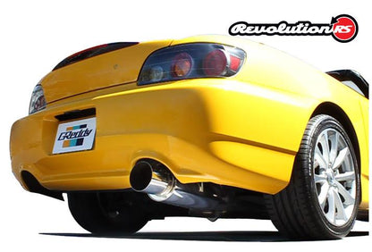 GReddy 00-08 Honda S2000 63.5mm Revolution RS Single Exit Cat-Back Exhaust - Graveyard Performance