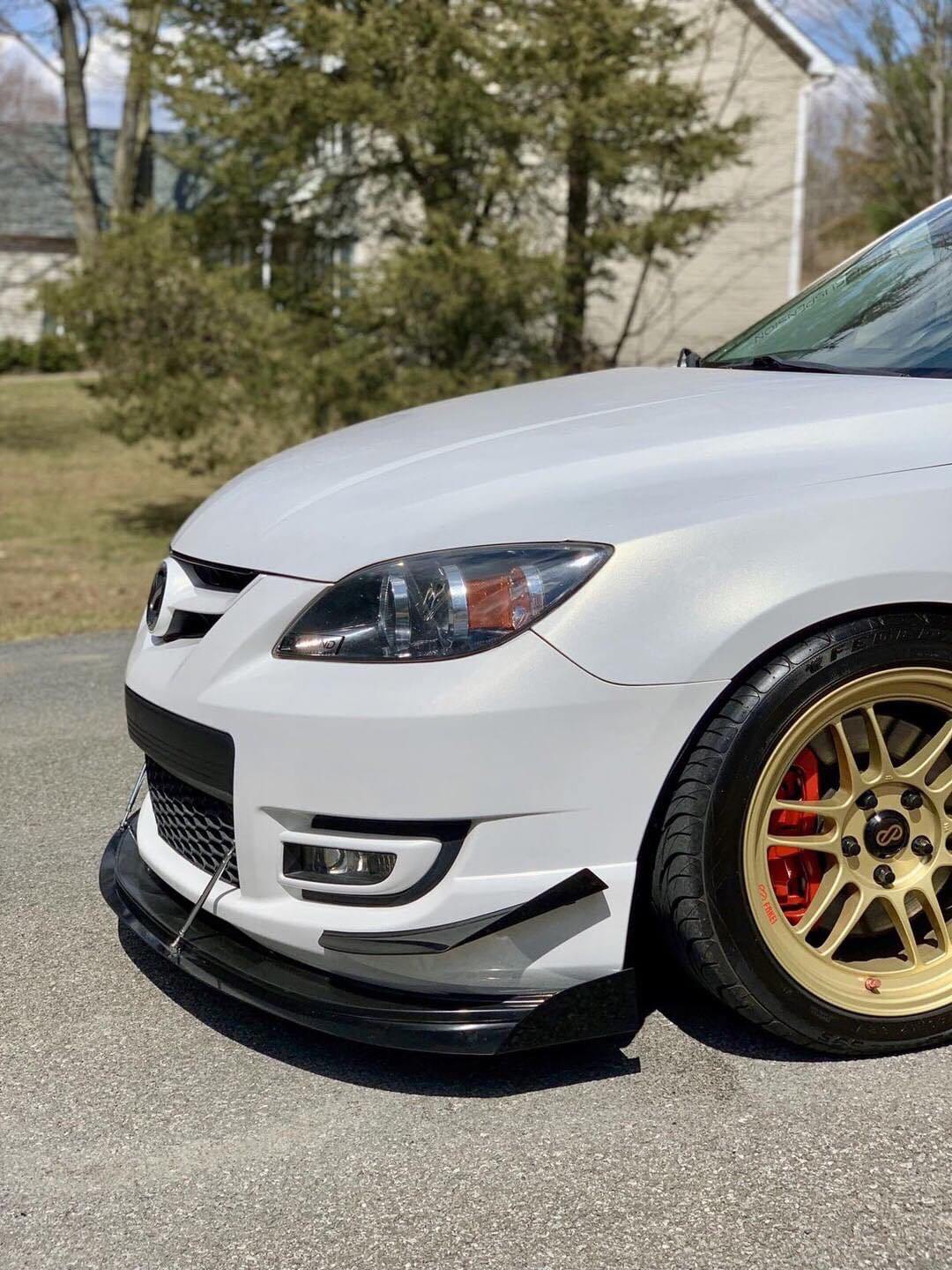 2007-2009 Mazda Speed3 V2 Splitter