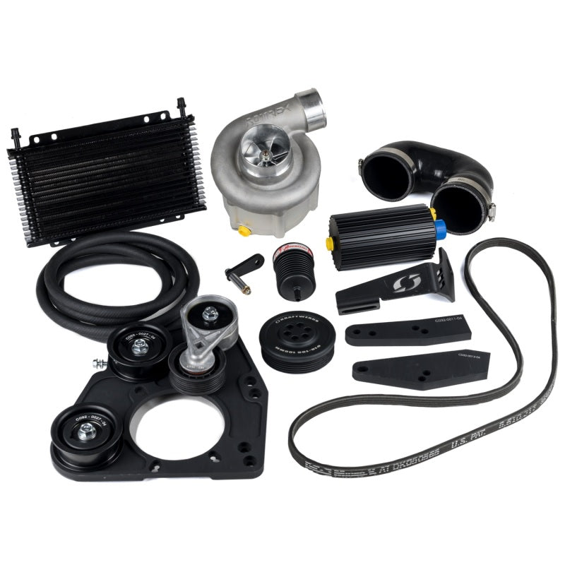 KraftWerks Honda B-Series Race Supercharger Kit (C38-81 or C38-92 Pulley Size Req Drop Ship Only) - Graveyard Performance