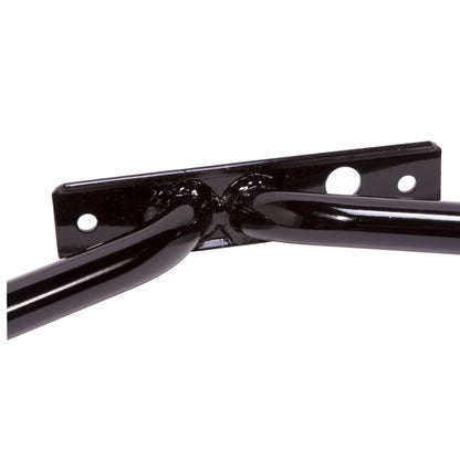 BBK 86-93 Mustang 5.0 Tubular Strut Tower Brace - Black Powdercoat Finish - Graveyard Performance
