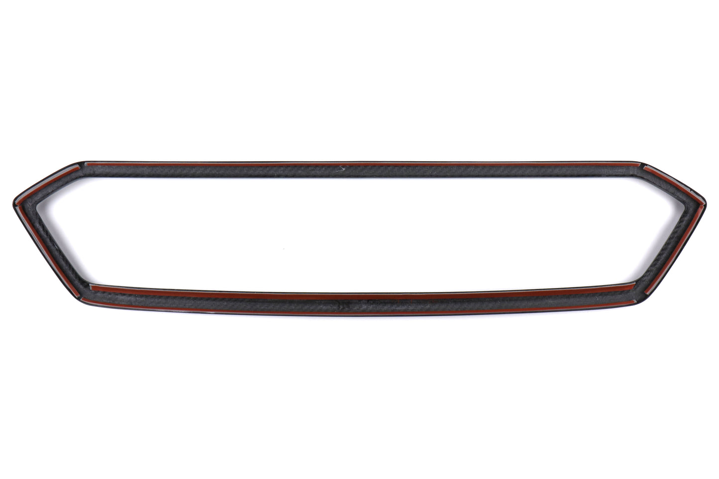 OLM LE Dry Carbon Fiber Grille Garnish (Outer) - 2018-2021 Subaru WRX / STI - Graveyard Performance