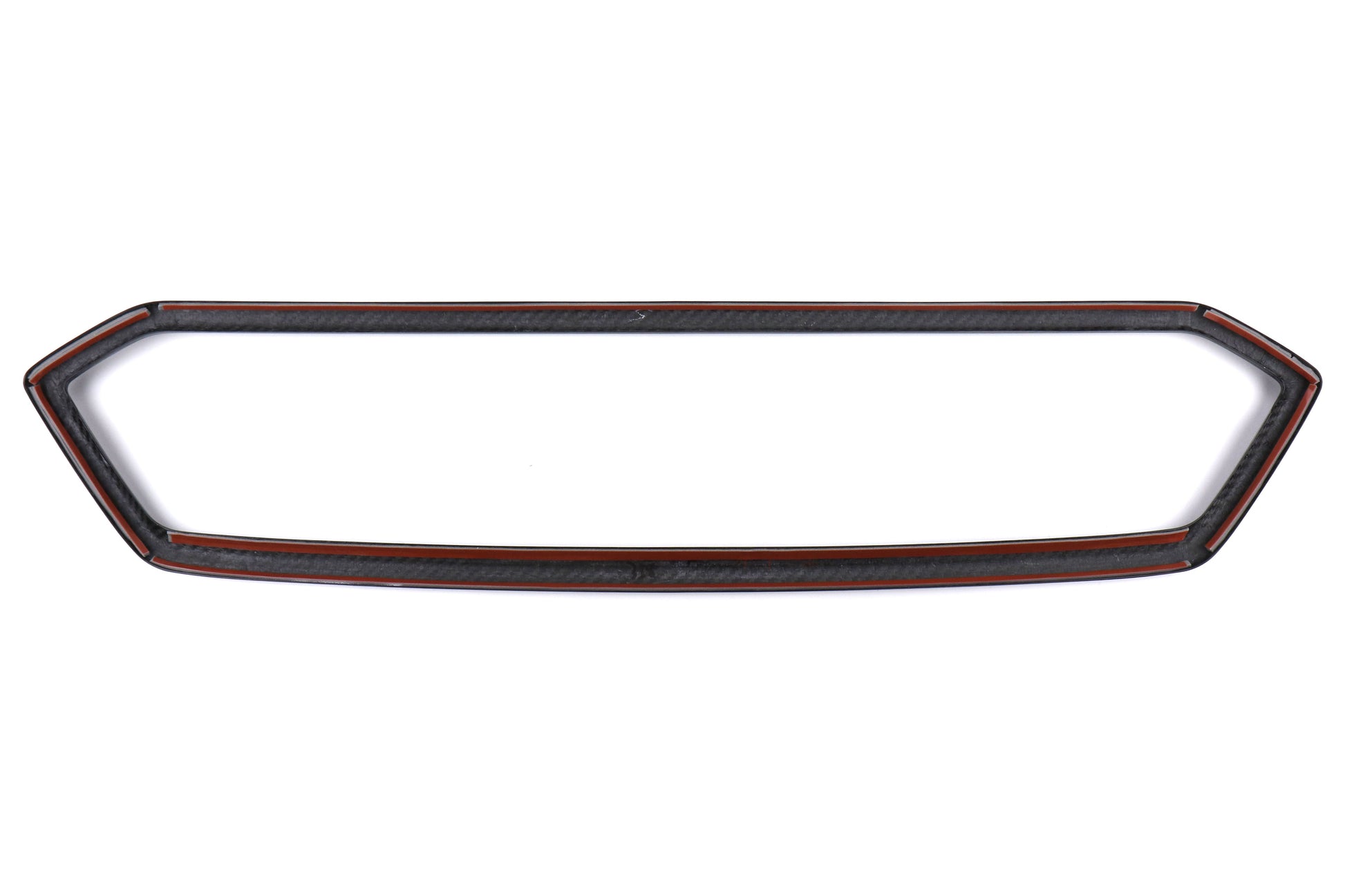 OLM LE Dry Carbon Fiber Grille Garnish (Outer) - 2018-2021 Subaru WRX / STI - Graveyard Performance