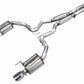 AWE 2024 Ford Mustang GT Fastback S650 RWD Touring Catback Exhaust w/ Dual Chrome Silver Tips