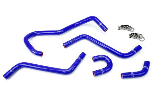 HPS Performance High Temp Reinforced Silicone Radiator Coolant Hose Kit Blue 57-1345-BLUE