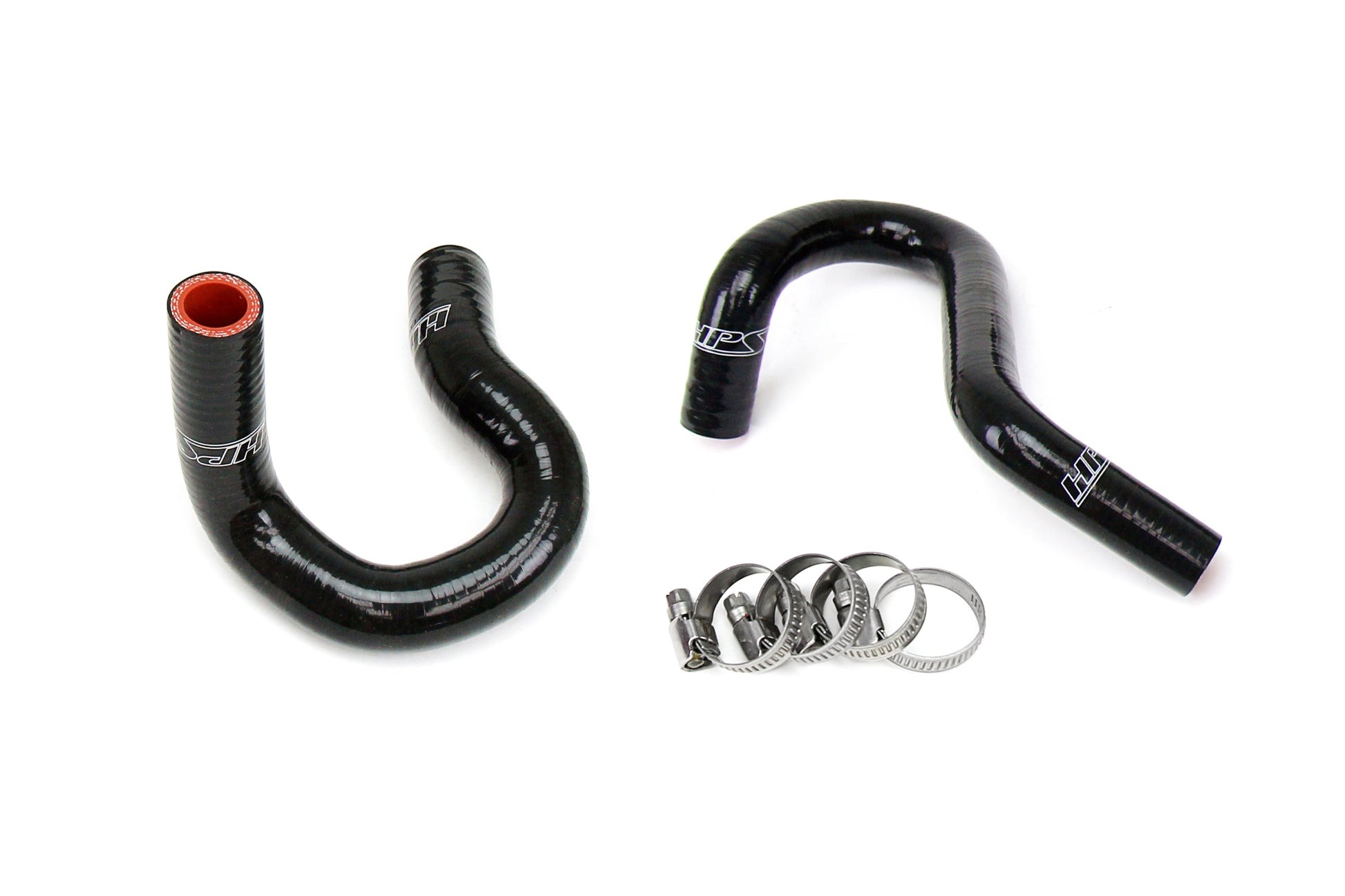HPS Performance Silicone Heater Coolant Hose Kit Black 57-1416H-BLK