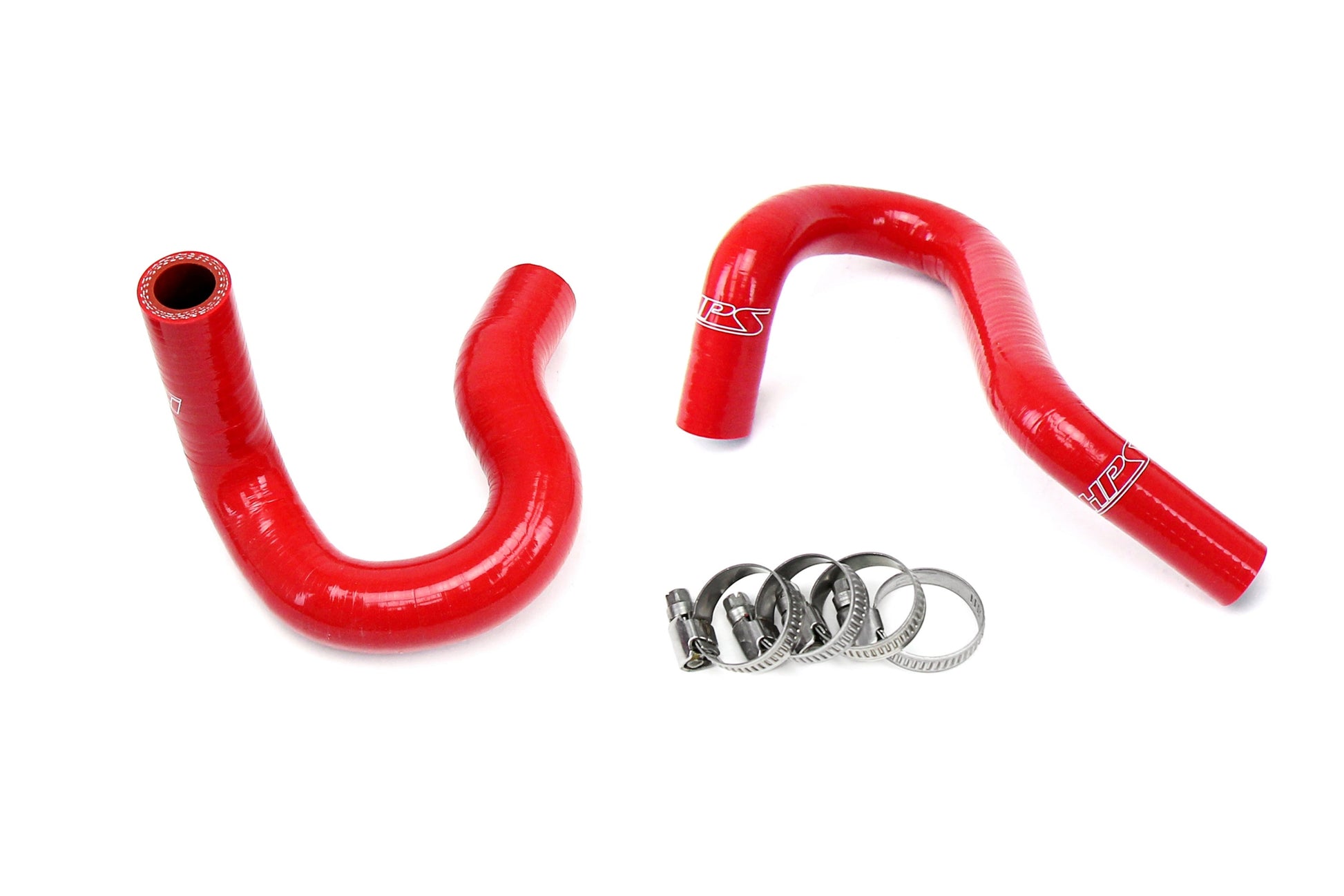 HPS Performance Silicone Heater Coolant Hose Kit Red 57-1416H-RED