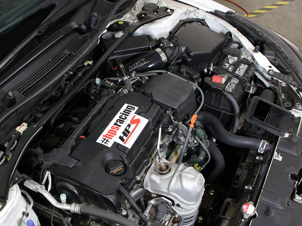 HPS Performance High Temp Reinforced Silicone Air Intake Hose Kit, Black, 57-1445-BLK