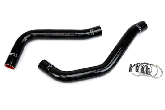 HPS Performance High Temp Reinforced Silicone Radiator Coolant Hose Kit Black 57-1784-BLK