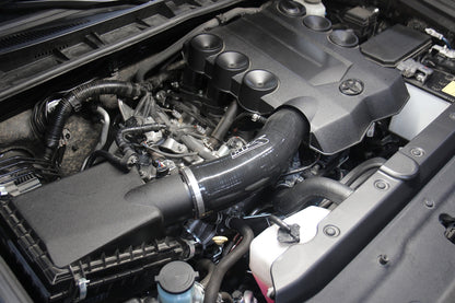 HPS Performance High Temp Reinforced Silicone Air Intake Hose Kit, Black, 57-2046-BLK