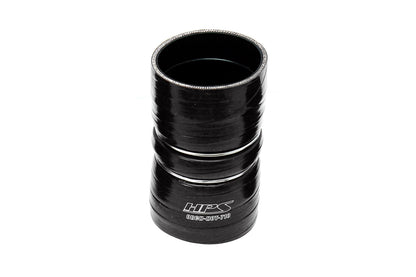 HPS Silicone Intercooler Boot Hose with Clamps, Black, 57-2239-BLK, replace OEM part # 3C34-6C640-CA, 3C34-6C640-DA