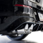 AWE MK8 Volkswagen Golf R 3in Track Edition Quad Exhaust - Chrome Silver Tips