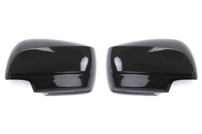 OLM LE Dry Carbon Fiber Full Mirror Covers (No Turn Signal Hole) - 2015-2018 WRX - Graveyard Performance