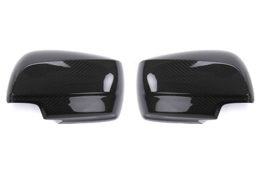 OLM LE Dry Carbon Fiber Full Mirror Covers (No Turn Signal Hole) - 2015-2018 WRX - Graveyard Performance