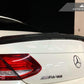 AutoTecknic Competition Carbon Trunk Lip Spoiler - Mercedes-Benz C205 C-Class Coupe
