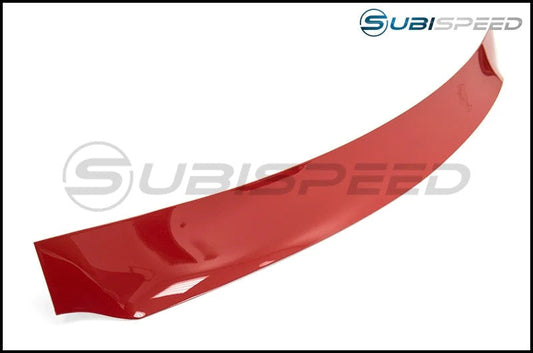 OLM Paint Matched Window Roof Visor / Spoiler - 20152021 WRX / STI (G1U- Silver) - Graveyard Performance