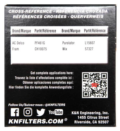 K&N 2019 BMW M2 3.0L/M4 3.0L Cartridge Oil Filter - Graveyard Performance