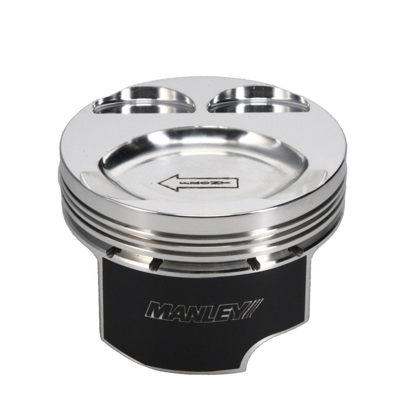 Manley MazdaSpeed 3 MZR 2.3L 87.75mm Bore -13.3cc Dome 9.5:1 CR  Pistons w/ Rings - Set of 4