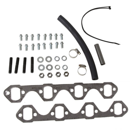 BBK 86-93 Mustang 5.0 Shorty Tuned Length Exhaust Headers - 1-5/8 Silver Ceramic - Graveyard Performance