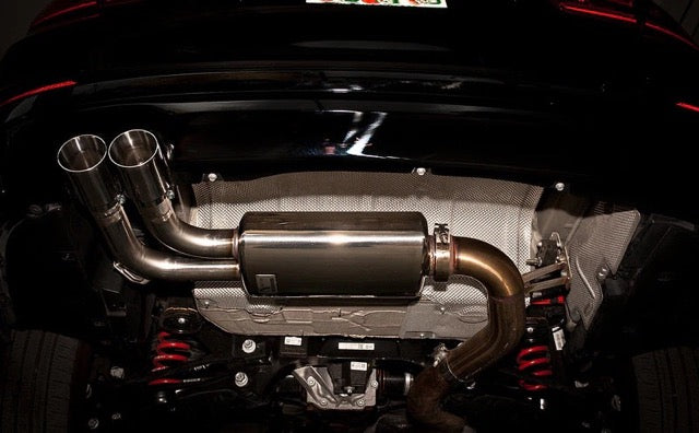 Active Autowerke BMW F22/F30/F32 228I/328I/428 Signature Exhaust - F22 228i, Brushed Tips - Graveyard Performance