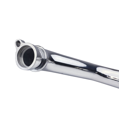 Injen 15-16 BMW M3 (F80) L6 Twin Turbo Polished Intercooler Charge Pipe w/ 1/8in Female NPT Bungs - Graveyard Performance