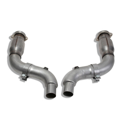 BBK 15-20 Ford Mustang GT 3in Short Mid Pipe Kit w/Cats (Use LT Header 1633/16330/1856/18560) - Graveyard Performance