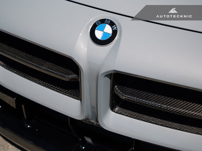 AutoTecknic Dry Carbon Motorsport Front Grille - G87 M2 - Graveyard Performance