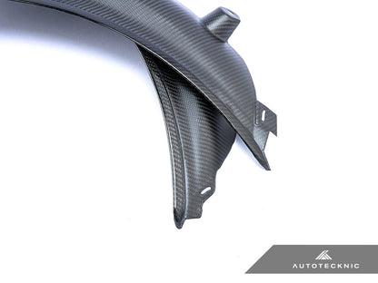 AutoTecknic Carbon Fiber Rear Wheel Arch Extension Set - G80 M3 - Graveyard Performance