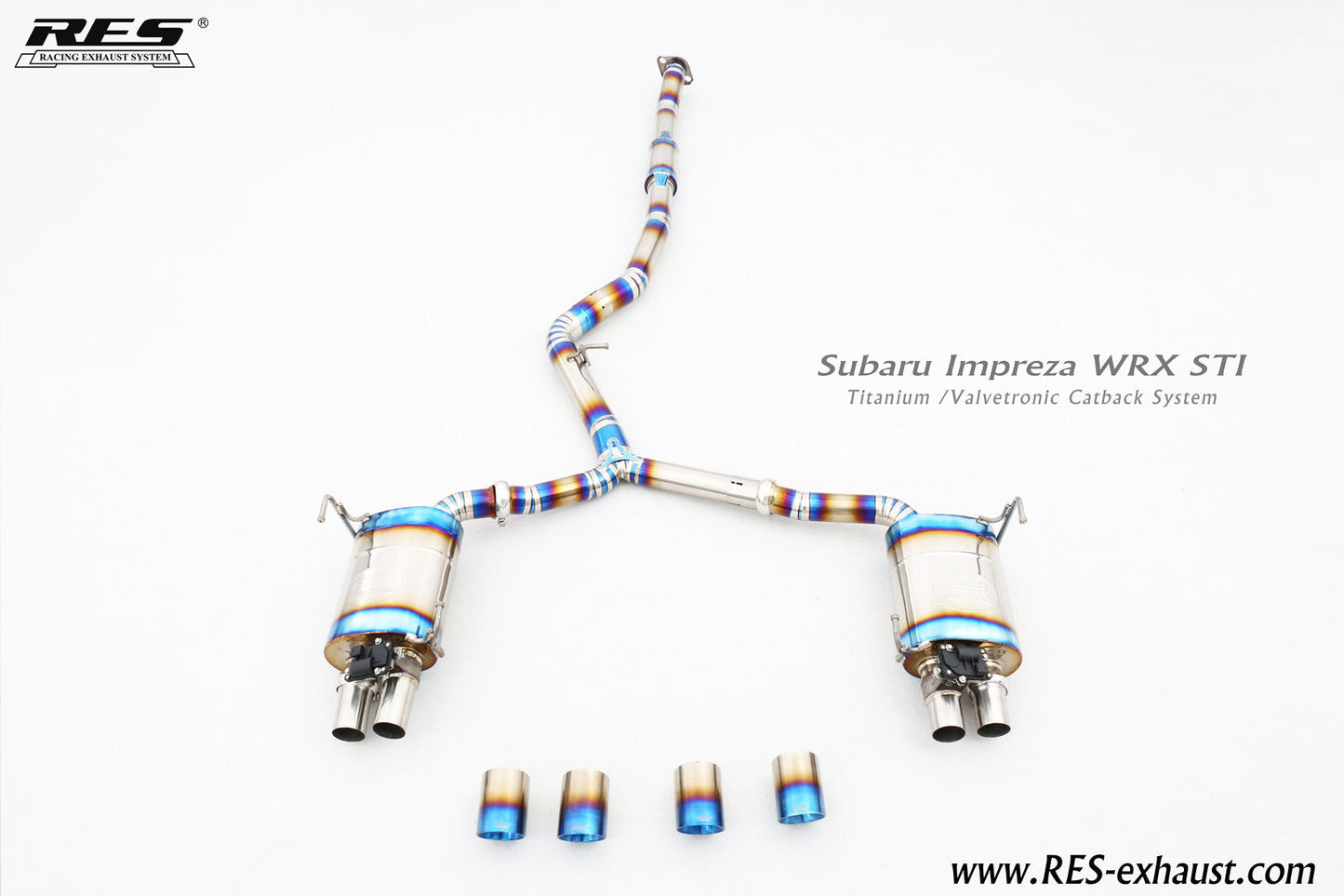 RES X JDMuscle [15-21 WRX/STI] Valvetronic Catback Exhaust MT&CVT