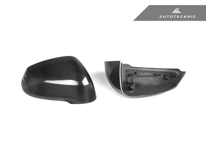 AutoTecknic Dry Carbon Fiber Mirror Cover Set - U11 X1 - Graveyard Performance