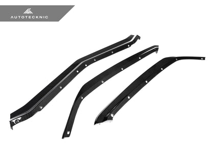 AutoTecknic Dry Carbon Competition Front Aero Lip - Corvette C8 2020-2023 - Graveyard Performance