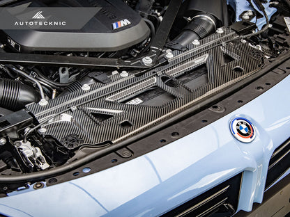 AutoTecknic Dry Carbon Fiber Cooling Shroud - G87 M2 - Graveyard Performance