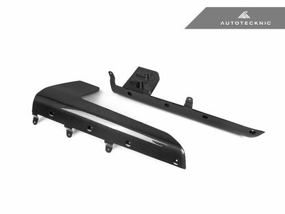 AutoTecknic Dry Carbon Side Skirt Winglet Set - G87 M2 - Graveyard Performance