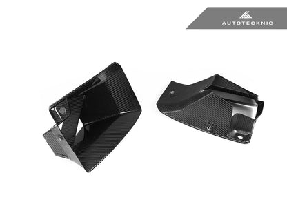 AutoTecknic Dry Carbon Front Bumper Lower Vent Set - G87 M2 - Graveyard Performance