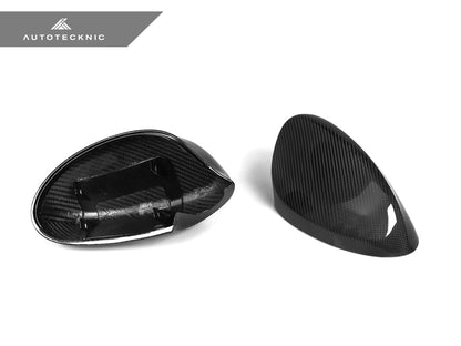 AutoTecknic Dry Carbon Fiber Mirror Cap Set - E92 3-Series Coupe Pre-LCI - Graveyard Performance