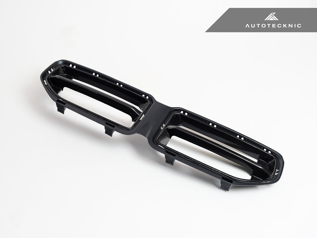 AutoTecknic Dry Carbon Motorsport Front Grille - G87 M2 - Graveyard Performance
