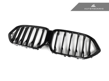 AutoTecknic Painted Glazing Black Front Grille - G06 X6 LCI - Graveyard Performance